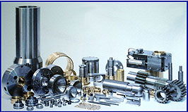 large inventory of press parts and assemblies