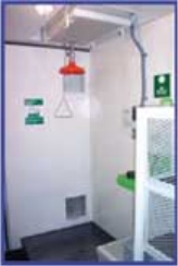 Battery Connex Emergency Drench Shower