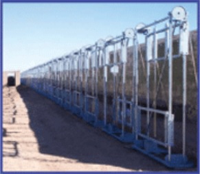 Extra Heavy Duty Target Frames at Fort Bliss